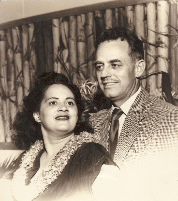 George Guy Stancil with wife Frances.