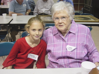 Margaret Stancil Sellers with Maura Stancil.