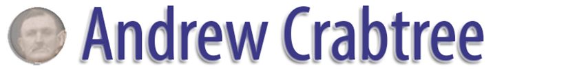 Andrew Edward Crabtree banner