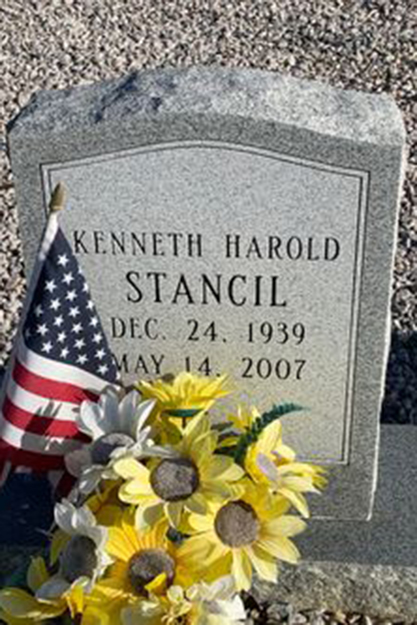 Kenneth Harold Stancil tombston